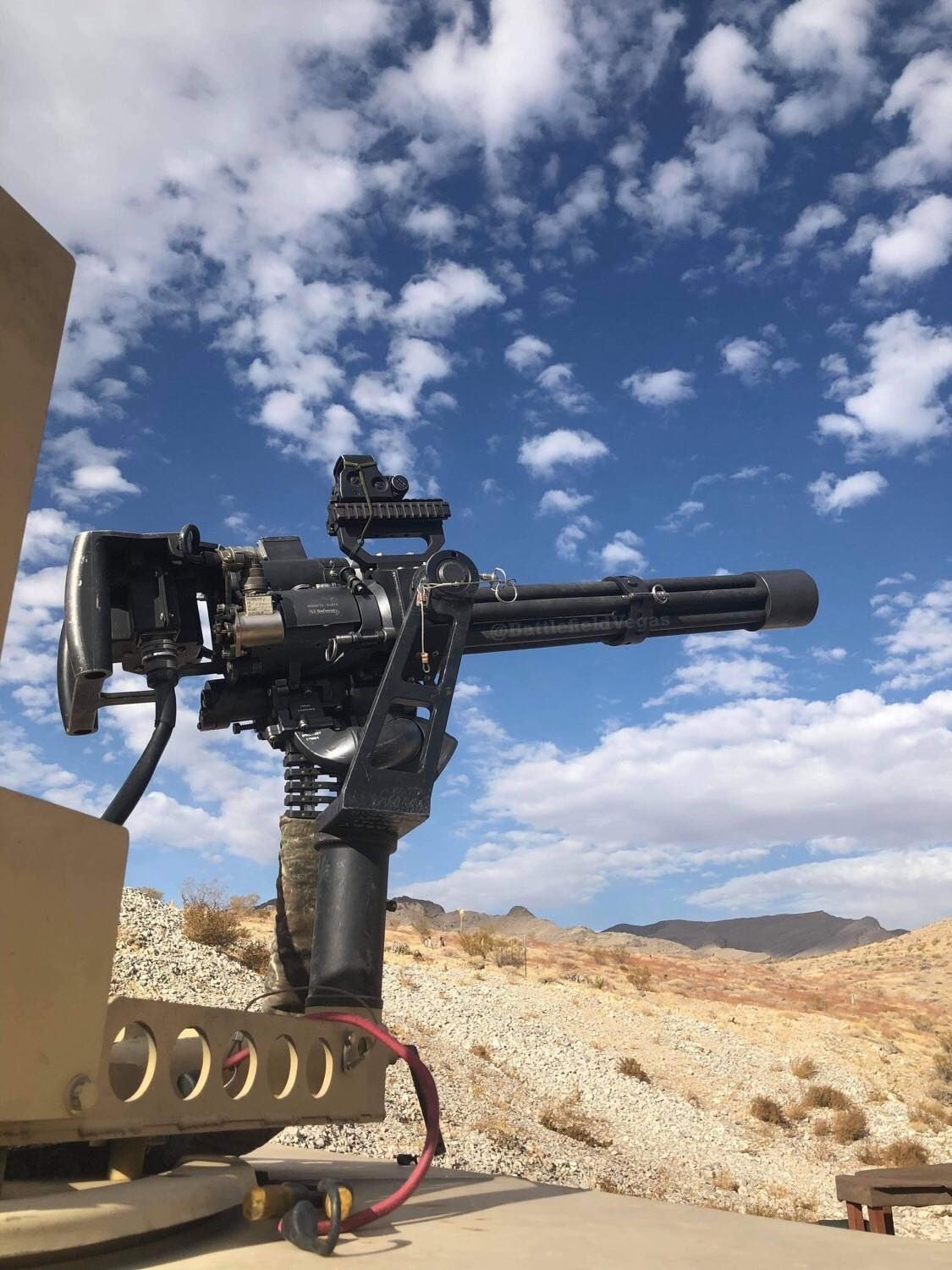 Minigun Image Foreign Weapons Familiarization Course